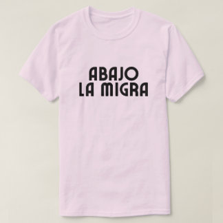 T-shirt Langue espagnole à bas ICE
