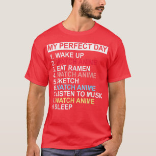 T-shirt L'animation de Merch Cute For Teens Girls