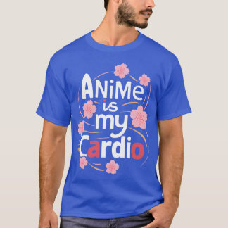 T-shirt L'anime est ma cardio rétro