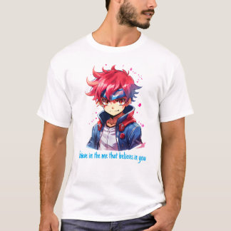 T-shirt L'Anime Japonaise Croit En Moi