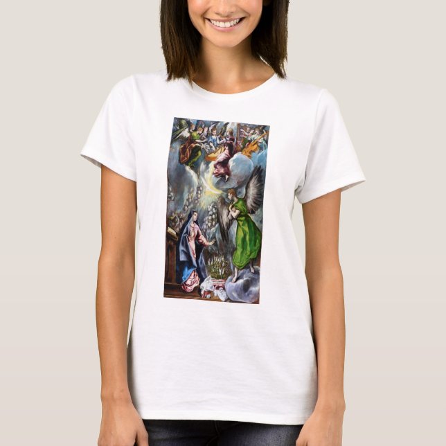 T-shirt L'Annonciation, El Greco (Devant)
