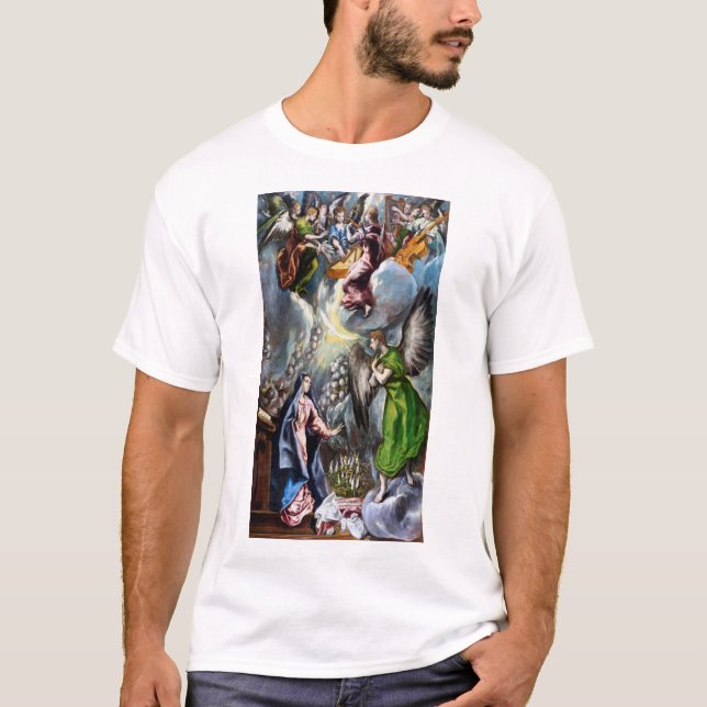 T-shirt L'Annonciation, El Greco (Devant)