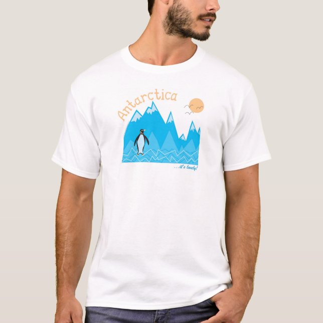 T-shirt L'Antarctique (Devant)