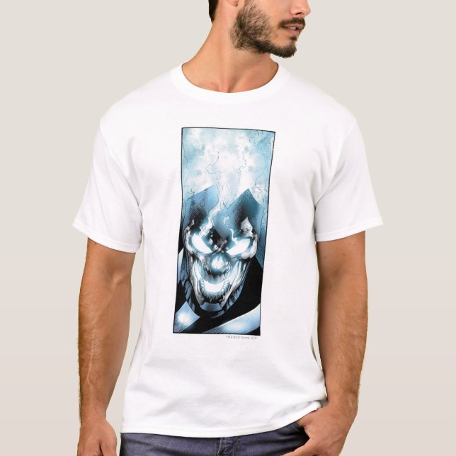 T-shirt Lanterne noire - Couleur (Devant)