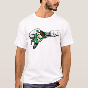 T-shirt Lanterne verte - bande dessinée, vol à droite