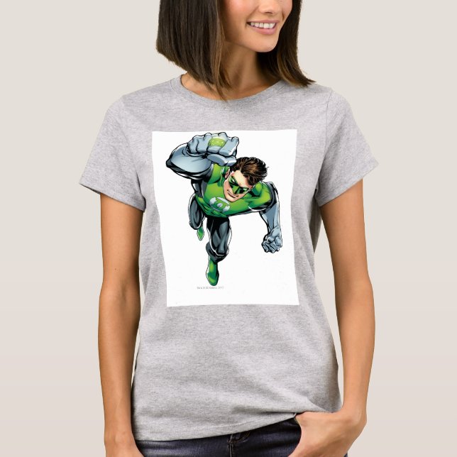 T-shirt Lanterne verte - Comédie, Lever du bras (Devant)