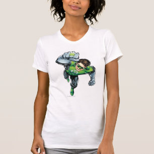 T-shirt Lanterne verte - comique, augmenter de bras
