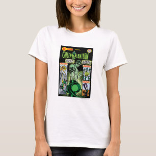 T-shirt Lanterne verte - comique ombragé par vert