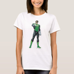 T-shirt Lanterne verte - comique, position