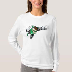 T-shirt Lanterne verte - comique, volant juste