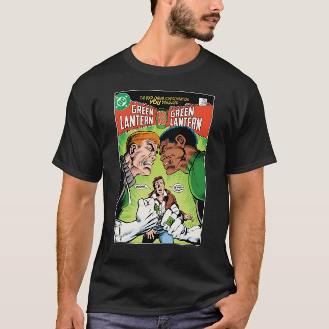 T-shirt Lanterne verte contre Lanterne verte (Devant)