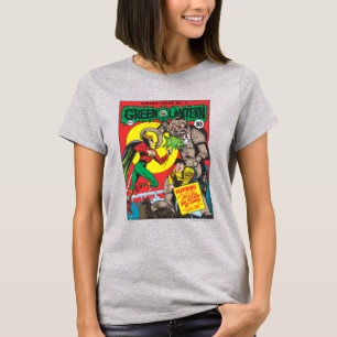 T-shirt Lanterne verte contre le magicien de la chance