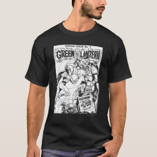T-shirt Lanterne verte contre le magicien de la chance, du