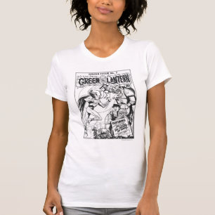 T-shirt Lanterne verte contre le magicien de la chance, du