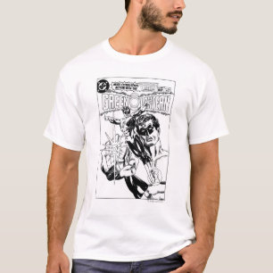 T-shirt Lanterne verte - Couverture comique Action, noir e