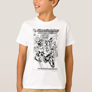 T-shirt Lanterne verte - Couverture secrète des fichiers e