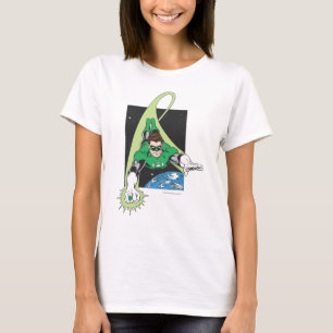 T-shirt Lanterne verte dans l'espace