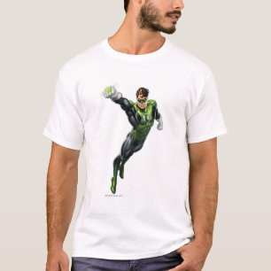 T-shirt Lanterne Verte - Entièrement Rendu, Bras dehors