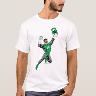T-shirt Lanterne verte - entièrement rendue, avec la