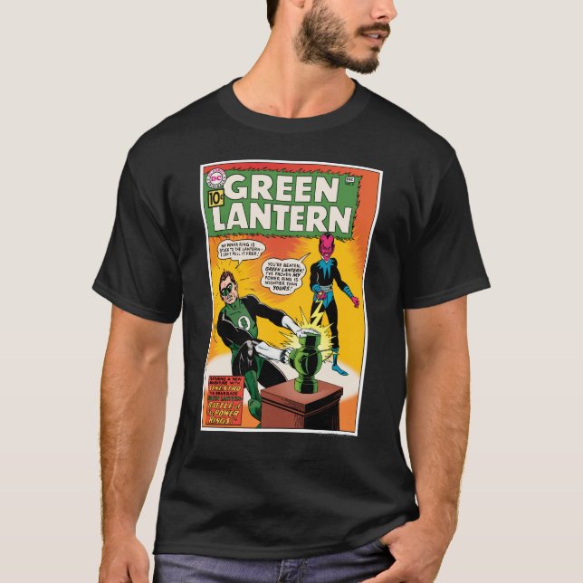 T-shirt Lanterne verte et couverture Sinestro (Devant)