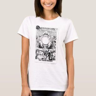 T-shirt Lanterne verte - La légende renaît, noir et blanc