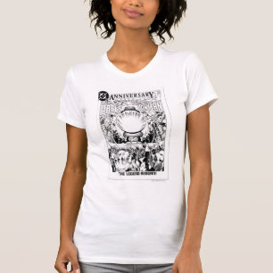 T-shirt Lanterne verte - la légende renée, noir et blanc