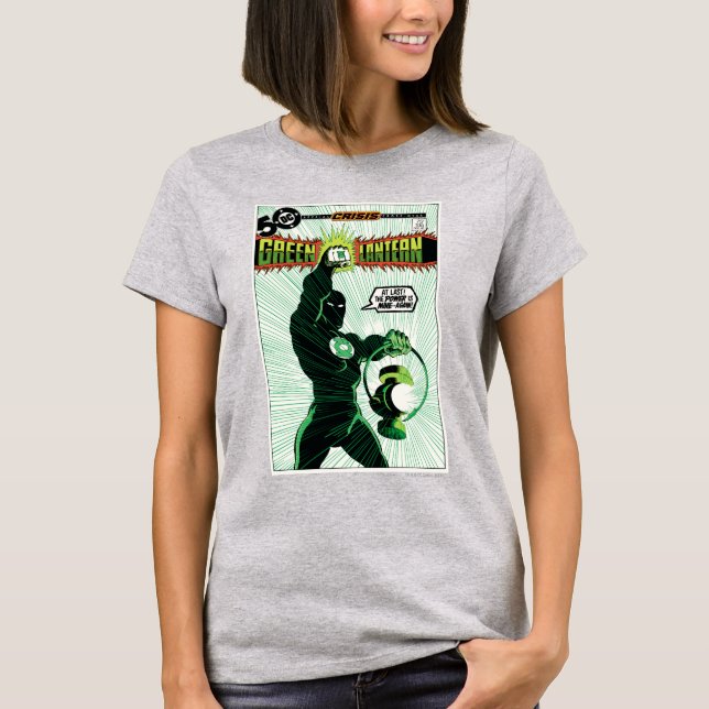 T-shirt Lanterne verte - Lanterne brillante (Devant)
