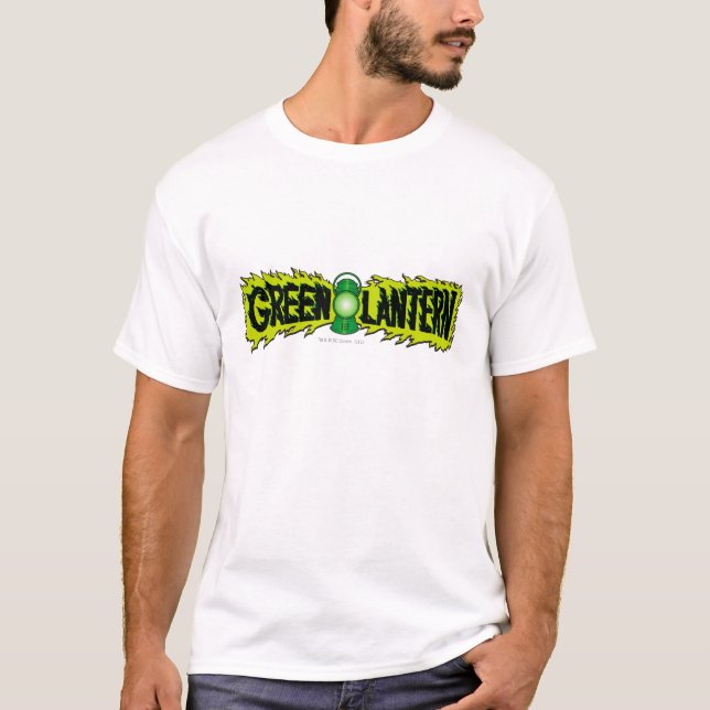T-shirt Lanterne verte - Lanterne brillante 2 (Devant)