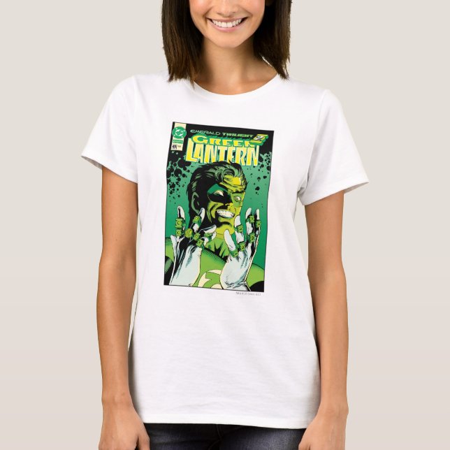 T-shirt Lanterne verte - Nombreuses Cercles (Devant)