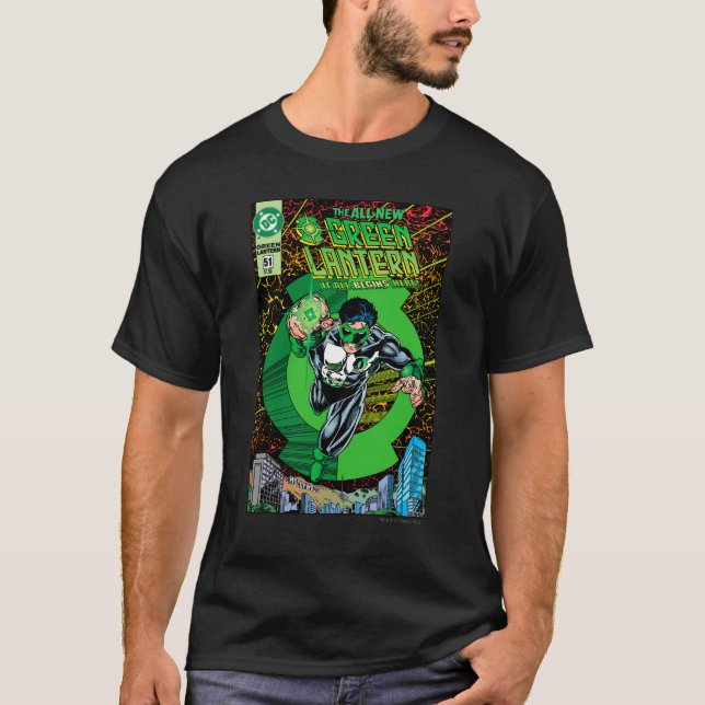 T-shirt Lanterne verte - Tout commence ici (Devant)