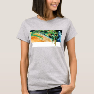 T-shirt Lanternes de Gren volant dans l'espace