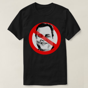 T-shirt L'Anti Chris Christie A Traversé La Face