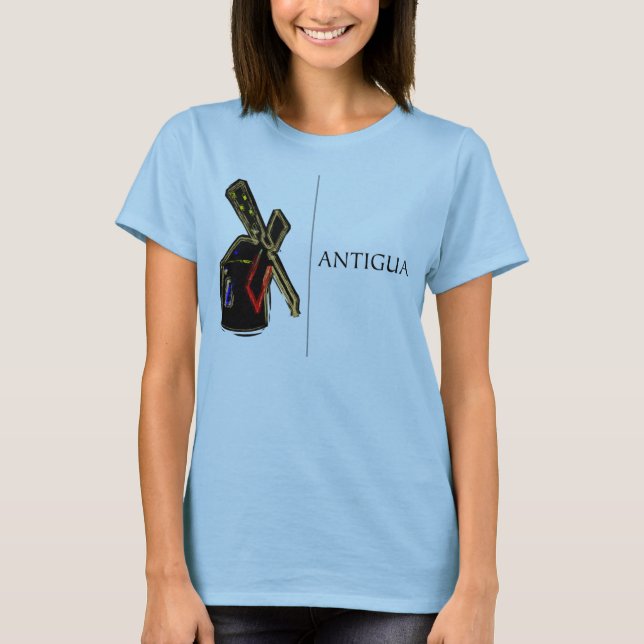 T-SHIRT L'ANTIGUA (Devant)