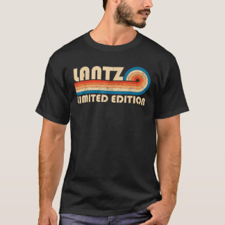 T-shirt LANTZ Nom de famille Retro Vintage 80s 90s Anniver