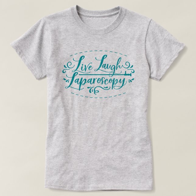 T-shirt Laparoscopie Rire en direct (Design devant)