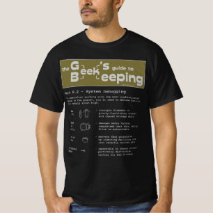 T-shirt L'apiculture de geek (élimination des