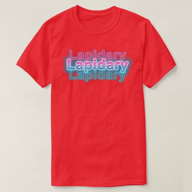 T-shirt Lapidaire (Design devant)