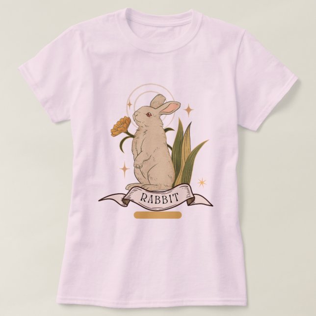 T-shirt lapin (Design devant)