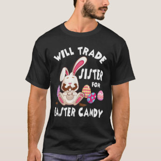 T-shirt Lapin Amusant T Soeur OEuf OEuf Candy Tee