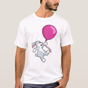T-shirt Lapin avec ballon