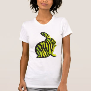 T-shirt Lapin avec des rayures de zèbre