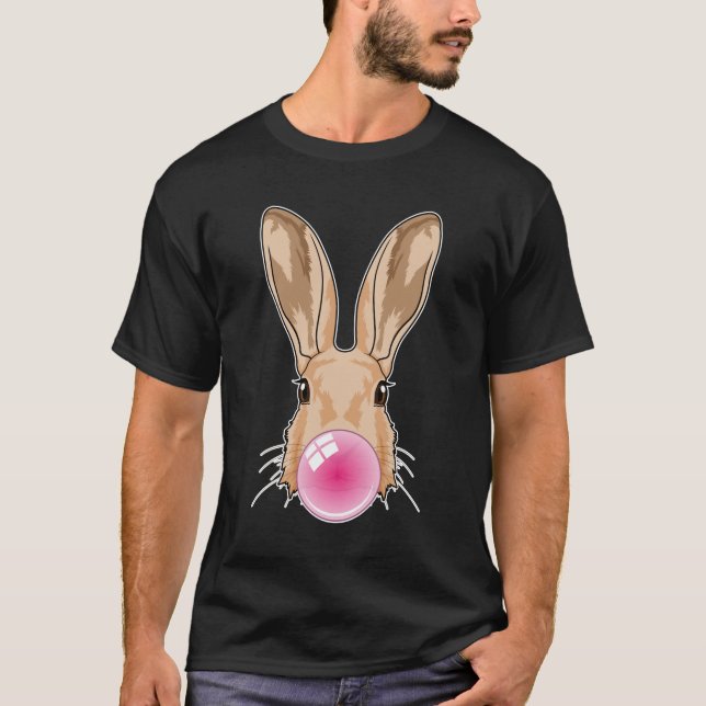 T-shirt Lapin avec gomme à mâcher (Devant)