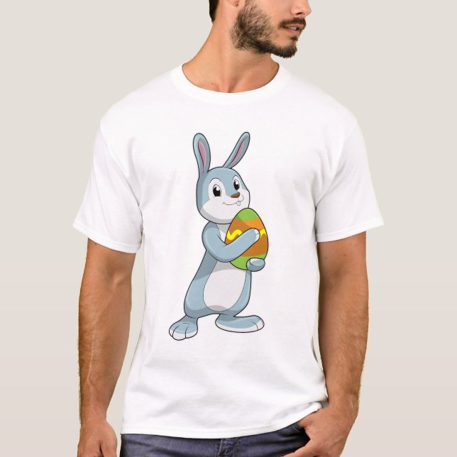 T-shirt Lapin avec oeuf (Devant)