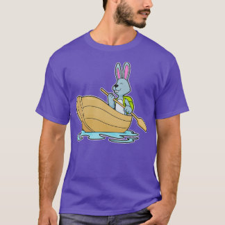T-shirt Lapin avec pédale de bateau