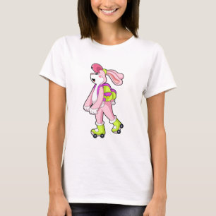 T-shirt Lapin avec roulettes