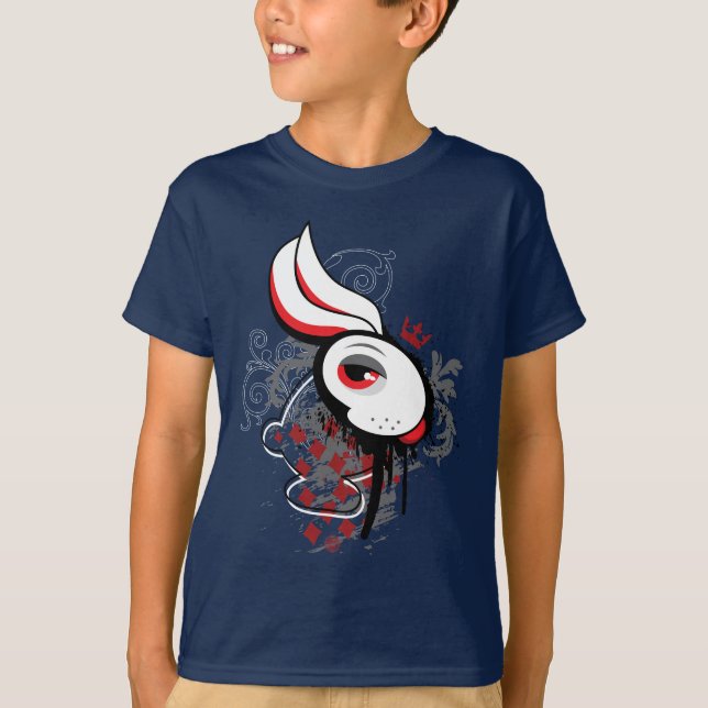 T-shirt Lapin blanc (Devant)