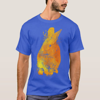 T-shirt Lapin coloré