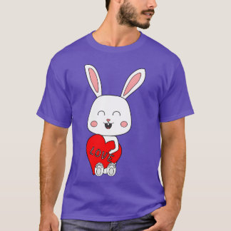 T-shirt Lapin d'amour vintage