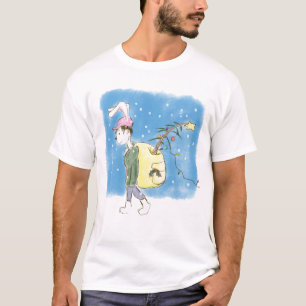 T-shirt Lapin d'arbre de Noël