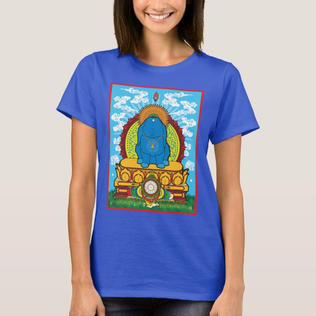 T-SHIRT LAPIN DE BOUDDHA (Devant)